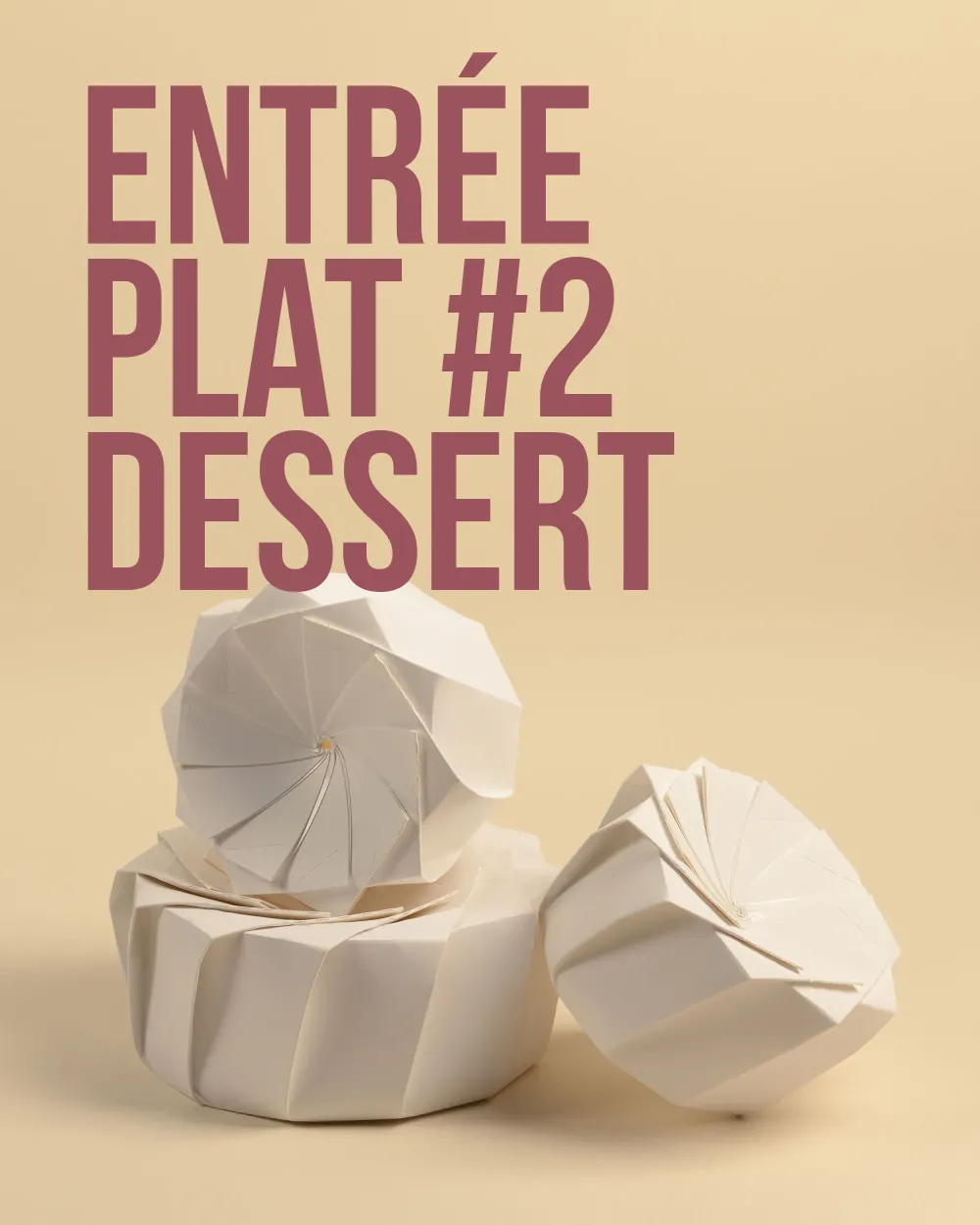 Entrée + Plat Poisson + Dessert